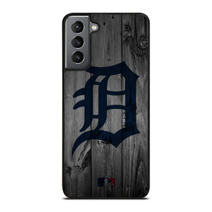 DETROIT TIGERS BASEBALL MLB WOOD LOGO Samsung Galaxy S21 Plus Case Cover