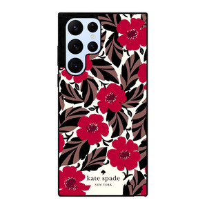 KATE SPADE FLOWER RED Samsung Galaxy S22 Ultra Case Cover KATE SPADE FLOWER RED Samsung Galaxy S22 Ultra Case Cover
