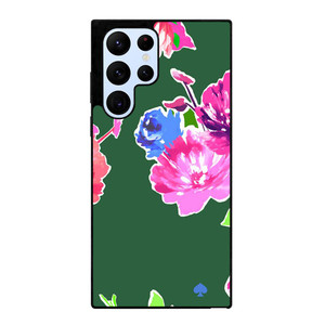 KATE SPADE NEW YORK GREEN FLORAL Samsung Galaxy S22 Ultra Case Cover KATE SPADE NEW YORK GREEN FLORAL Samsung Galaxy S22 Ultra Case Cover