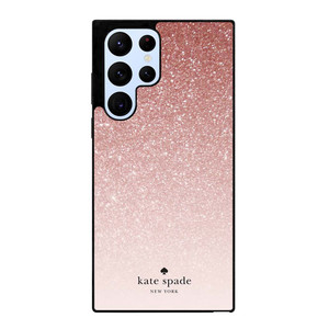 KATE SPADE NEW YORK ROSE WHITE GLITTER Samsung Galaxy S22 Ultra Case Cover KATE SPADE NEW YORK ROSE WHITE GLITTER Samsung Galaxy S22 Ultra Case Cover