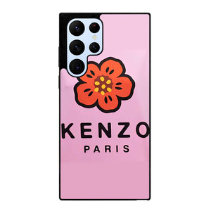 KENZO PARIS PINK FLOWER Samsung Galaxy S22 Ultra Case Cover
