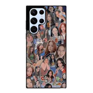 KIM JISOO BLACKPINK CUTE COLLAGE Samsung Galaxy S22 Ultra Case Cover
