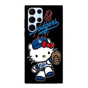LA DODGERS HELLO KITTY BASEBALL Samsung Galaxy S22 Ultra Case Cover