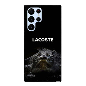 LACOSTE CROCODILE BLACK Samsung Galaxy S22 Ultra Case Cover LACOSTE CROCODILE BLACK Samsung Galaxy S22 Ultra Case Cover