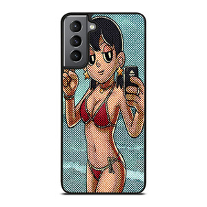 DORAEMON SHIZUKA GRAND THEFT AUTO GTA V PARODY Samsung Galaxy S21 Plus Case Cover