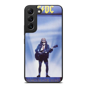 ACDC WHO MADE WHO ALBUM COVER Samsung Galaxy S22 Plus Case Cover ACDC WHO MADE WHO ALBUM COVER Samsung Galaxy S22 Plus Case Cover