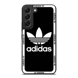 ADIDAS TREFOIL ROUND BLACK Samsung Galaxy S22 Plus Case Cover