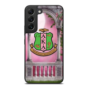 AKA PINK AND GREEN LOGO Samsung Galaxy S22 Plus Case Cover