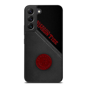 ALABAMA CRIMSON TIDE LEATHER Samsung Galaxy S22 Plus Case Cover