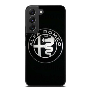 ALFA ROMEO METAL BLACK Samsung Galaxy S22 Plus Case Cover