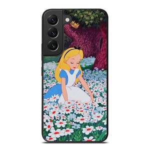 ALICE IN WONDERLAND FLOWER Samsung Galaxy S22 Plus Case Cover