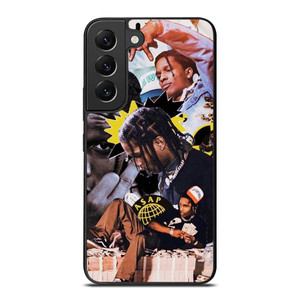 ASAP ROCKY RAPPER COLLAGE Samsung Galaxy S22 Plus Case Cover