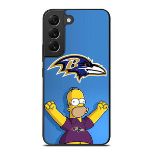 BALTIMORE RAVENS THE SIMPSON Samsung Galaxy S22 Plus Case Cover