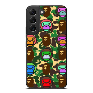 BAPE BABY MILO CAMO Samsung Galaxy S22 Plus Case Cover BAPE BABY MILO CAMO Samsung Galaxy S22 Plus Case Cover