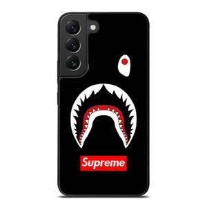 BAPE CAMO SHARK SUPREME BLACK Samsung Galaxy S22 Plus Case Cover