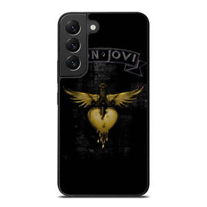 BON JOVI BAND GOLD LOGO Samsung Galaxy S22 Plus Case Cover BON JOVI BAND GOLD LOGO Samsung Galaxy S22 Plus Case Cover