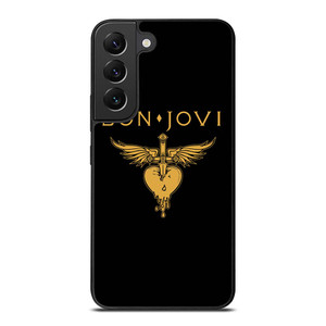 BON JOVI BAND LOGO GOLD Samsung Galaxy S22 Plus Case Cover BON JOVI BAND LOGO GOLD Samsung Galaxy S22 Plus Case Cover