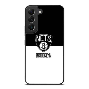 BROOKLYN NETS NBA BLACK WHITE Samsung Galaxy S22 Plus Case Cover