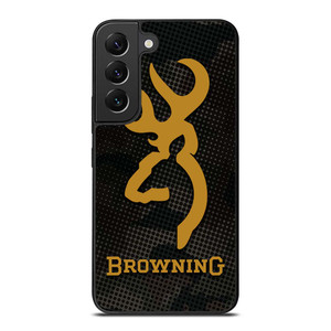BROWNING ARMS CAMO CARBON Samsung Galaxy S22 Plus Case Cover