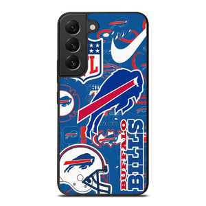 BUFFALO BILLS NFL STICKER BOMB Samsung Galaxy S22 Plus Case Cover