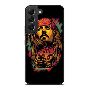 CAPTAIN JACK PIRATES OF THE CARIBBEAN ART Samsung Galaxy S22 Plus Case Cover