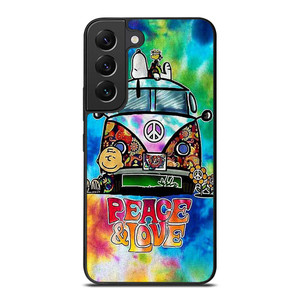 CHARLIE BROWN PEANUTS PEACE LOVE Samsung Galaxy S22 Plus Case Cover