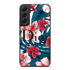 CHRISTIAN DIOR HIBISCUS FLOWER Samsung Galaxy S22 Plus Case Cover