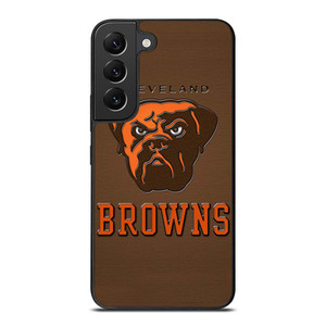 CLEVELAND BROWNS DOG NFL MASCOT Samsung Galaxy S22 Plus Case Cover