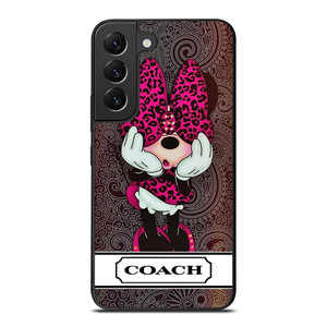 COACH NEW YORK MINNIE MOUSE CUTE Samsung Galaxy S22 Plus Case Cover