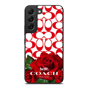 COACH NEW YORK FLOWER 4 Samsung Galaxy S22 Plus Case Cover