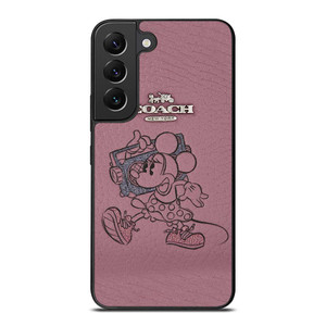 COACH NEW YORK PINK MICKEY MOUSE Samsung Galaxy S22 Plus Case Cover COACH NEW YORK PINK MICKEY MOUSE Samsung Galaxy S22 Plus Case Cover