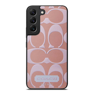 COACH NEW YORK PINK PATTERN Samsung Galaxy S22 Plus Case Cover COACH NEW YORK PINK PATTERN Samsung Galaxy S22 Plus Case Cover