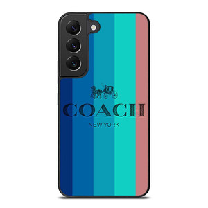 COACH NEW YORK STRIPES Samsung Galaxy S22 Plus Case Cover