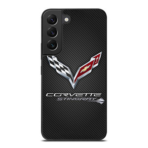 CORVETTE STINGRAY C7 CARBON LOGO Samsung Galaxy S22 Plus Case Cover CORVETTE STINGRAY C7 CARBON LOGO Samsung Galaxy S22 Plus Case Cover
