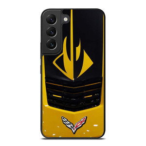 CORVETTE STINGRAY YELLOW GRILLES Samsung Galaxy S22 Plus Case Cover CORVETTE STINGRAY YELLOW GRILLES Samsung Galaxy S22 Plus Case Cover