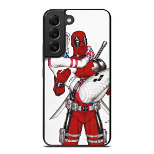 DEADPOOL HARLEY QUINN CARTOON Samsung Galaxy S22 Plus Case Cover DEADPOOL HARLEY QUINN CARTOON Samsung Galaxy S22 Plus Case Cover