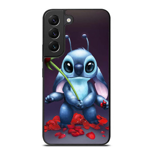 DISNEY STITCH AND ROSE FLOWER Samsung Galaxy S22 Plus Case Cover