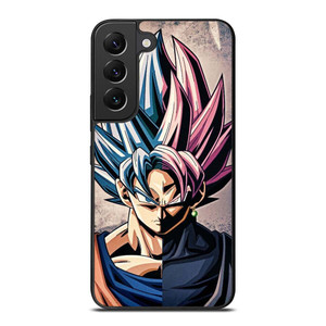 DRAGON BALL GOKU AND BLACK GOKU FACE Samsung Galaxy S22 Plus Case Cover