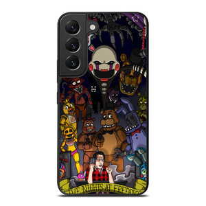 FIVE NIGHTS AT FREDDY'S ALL CHARACTERS Samsung Galaxy S22 Plus Case Cover