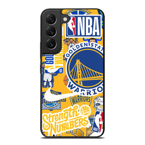 GOLDEN STATE WARRIORS NBA STICKER BOMB Samsung Galaxy S22 Plus Case Cover