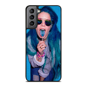 HALSEY BLUE HAIR SINGER Samsung Galaxy S21 Plus Case Cover