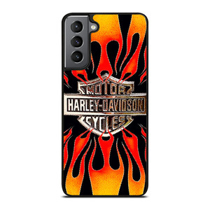 HARLAY DAVIDSON MOTOR FIRE LOGO Samsung Galaxy S21 Plus Case Cover