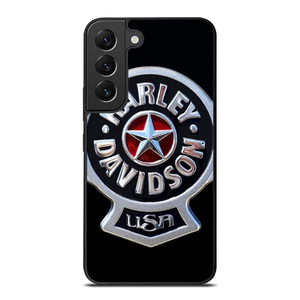 HARLEY DAVIDSON USA METAL EMBLEM Samsung Galaxy S22 Plus Case Cover