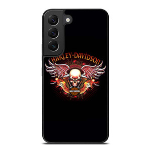 HARLEY DAVIDSON WING SKULL LOGO Samsung Galaxy S22 Plus Case Cover