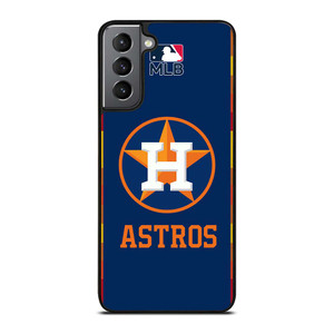 HOUSTON ASTROS MLB LOGO Samsung Galaxy S21 Plus Case Cover