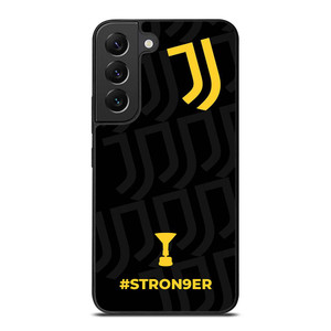 JUVENTUS FC CHAMPIONS STRONGER Samsung Galaxy S22 Plus Case Cover