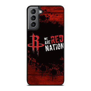 HOUSTON ROCKETS NBA WE ARE RED NATION Samsung Galaxy S21 Plus Case Cover