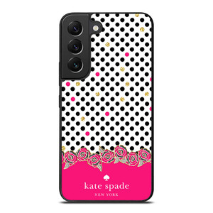 KATE SPADE PINK POLKADOTS Samsung Galaxy S22 Plus Case Cover KATE SPADE PINK POLKADOTS Samsung Galaxy S22 Plus Case Cover