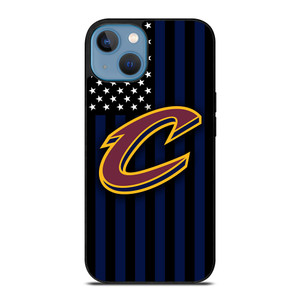 CLEVELAND CAVALIERS NBA USA FLAG iPhone 13 Case Cover