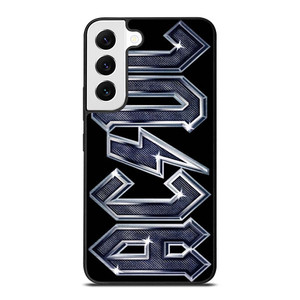 ACDC METAL CARBON LOGO Samsung Galaxy S22 Case Cover ACDC METAL CARBON LOGO Samsung Galaxy S22 Case Cover